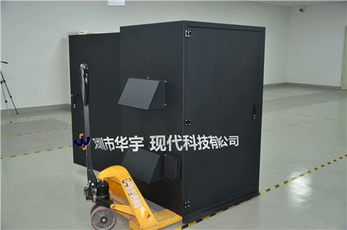 我司21号发货浙江，为浙江某公司提供定制款恒温恒湿户外投影仪安装柜(图1)